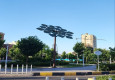 قدمی دیگر در تحقق شهر سبز پایدار/ آغاز نصب درختان خورشیدی در بوستان‌های شهری قم